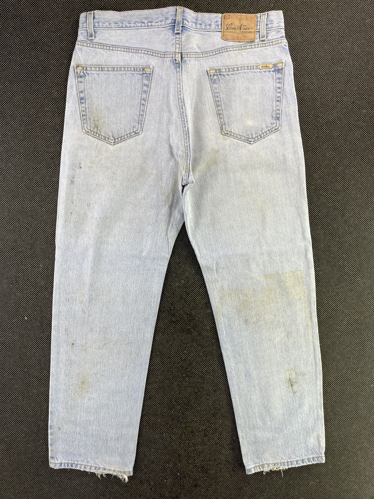 Levi's Vintage Levis Signature Light Wash Jeans - J123 Size US 37 - 2 Thumbnail