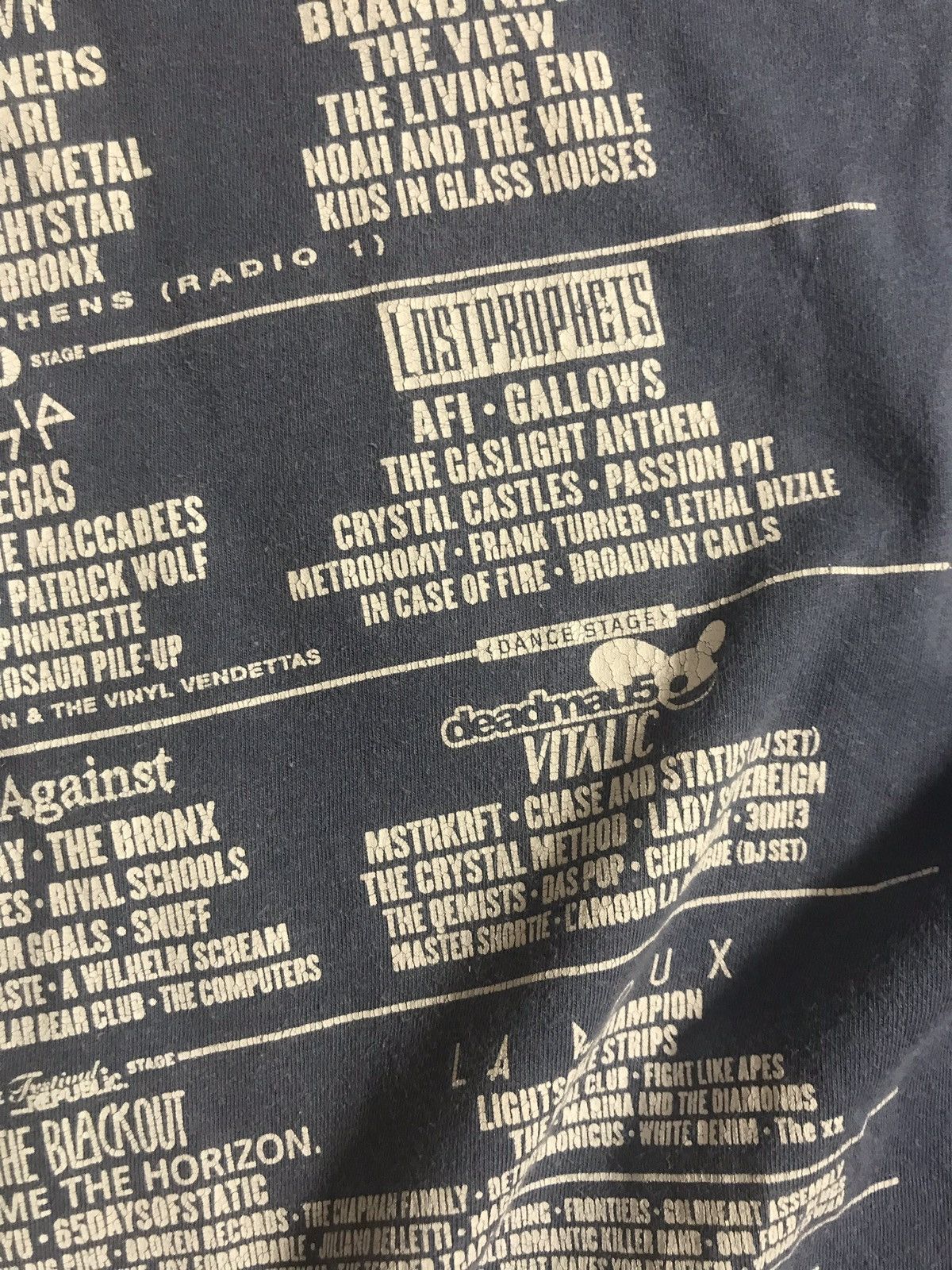 Band Tees 2009 Reading festival t-shirt Size US M / EU 48-50 / 2 - 11 Thumbnail