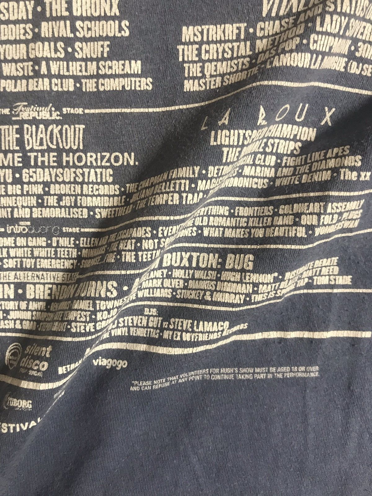 Band Tees 2009 Reading festival t-shirt Size US M / EU 48-50 / 2 - 13 Thumbnail