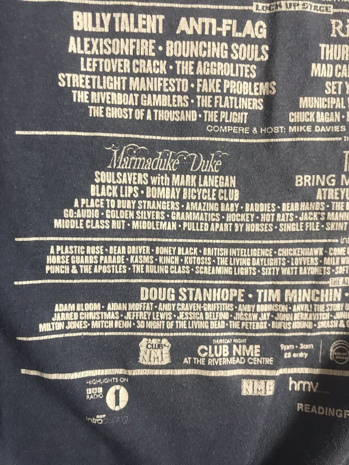 Band Tees 2009 Reading festival t-shirt Size US M / EU 48-50 / 2 - 12 Thumbnail