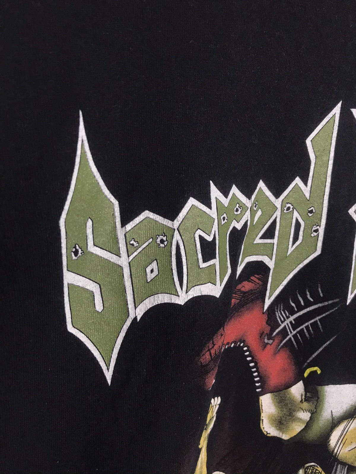 Band Tees Sacred Reich 2009 tour t-shirt Size US L / EU 52-54 / 3 - 3 Thumbnail