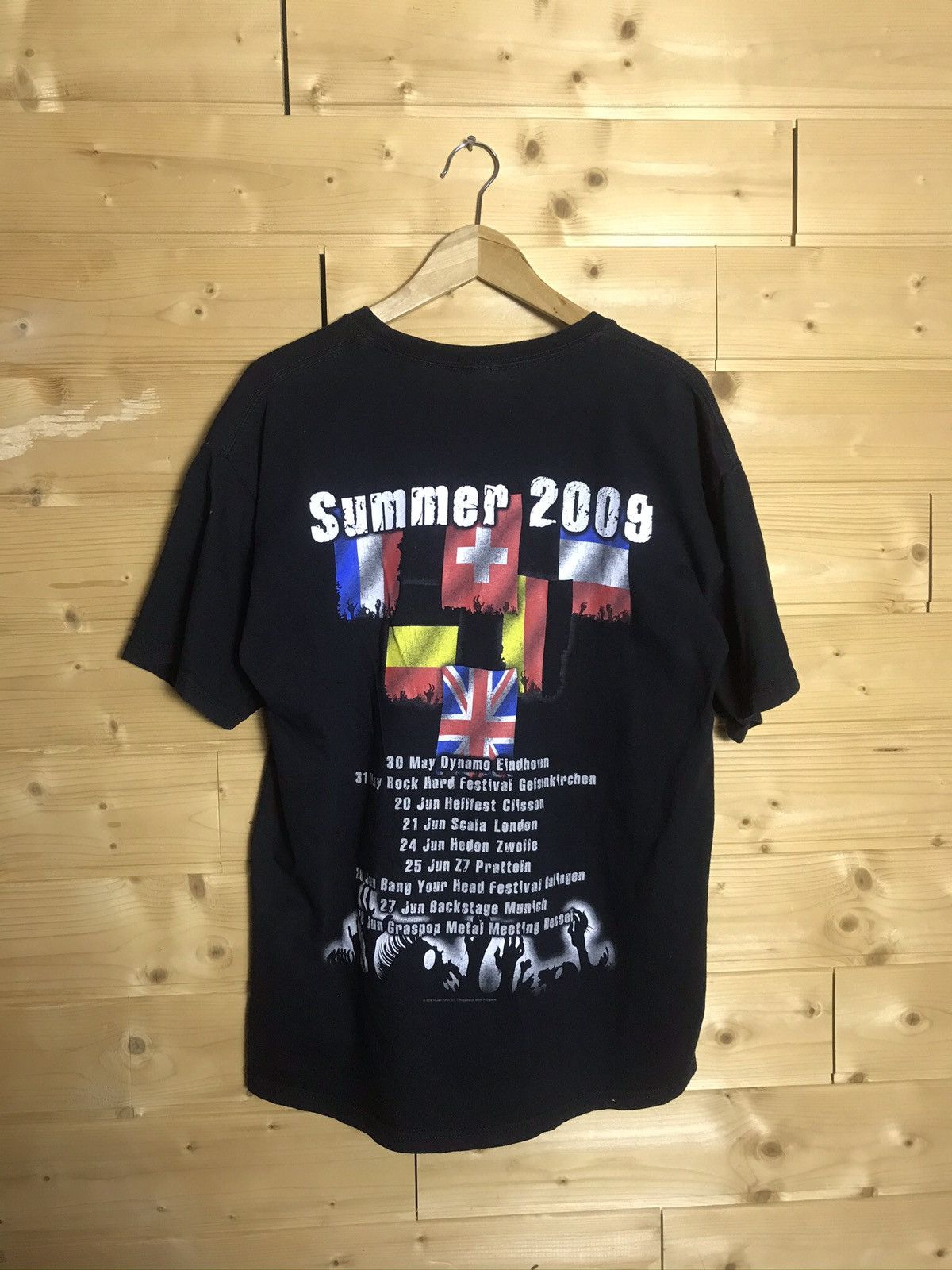 Band Tees Sacred Reich 2009 tour t-shirt Size US L / EU 52-54 / 3 - 9 Thumbnail