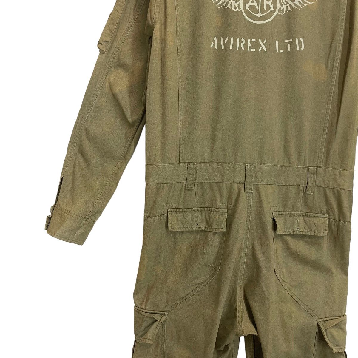 Avirex RARE💥🔥AVIREX NAVAL AIRCREW MAN COVERALL RAPPERS HIP HOP Size US 32 / EU 48 - 5 Thumbnail