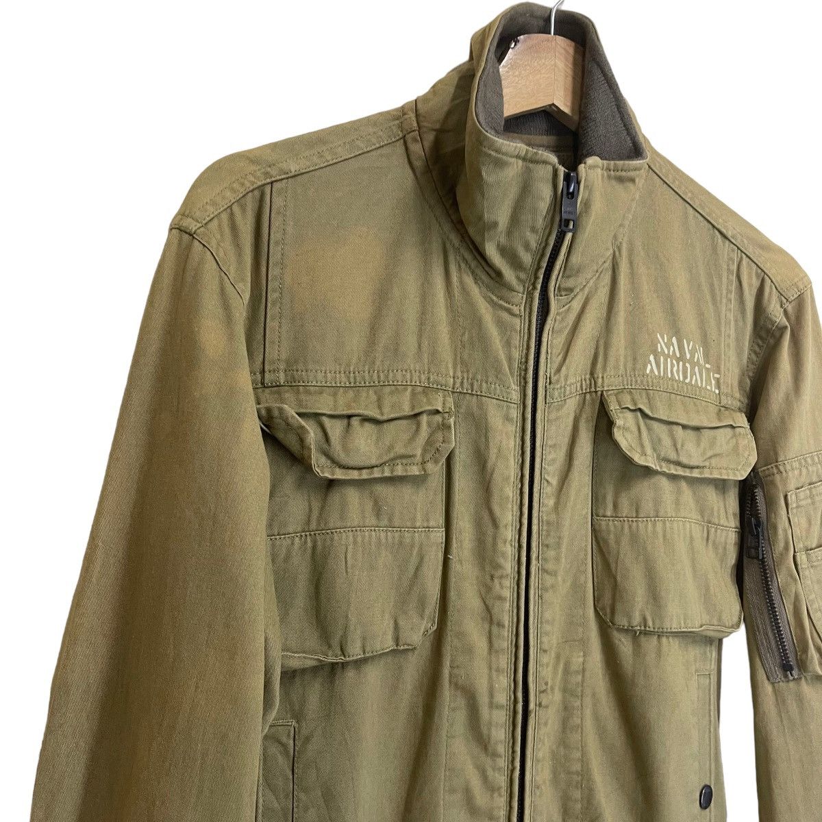 Avirex RARE💥🔥AVIREX NAVAL AIRCREW MAN COVERALL RAPPERS HIP HOP Size US 32 / EU 48 - 12 Thumbnail