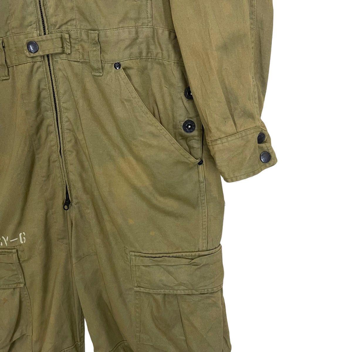 Avirex RARE💥🔥AVIREX NAVAL AIRCREW MAN COVERALL RAPPERS HIP HOP Size US 32 / EU 48 - 19 Thumbnail