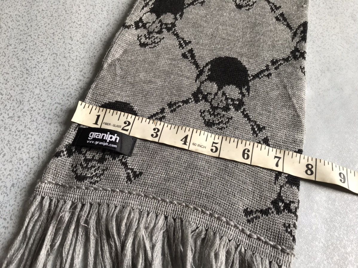 Other skulls scarf muffler wool Size ONE SIZE - 2 Thumbnail