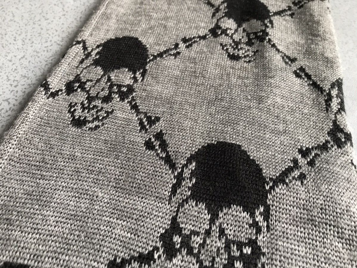 Other skulls scarf muffler wool Size ONE SIZE - 4 Thumbnail
