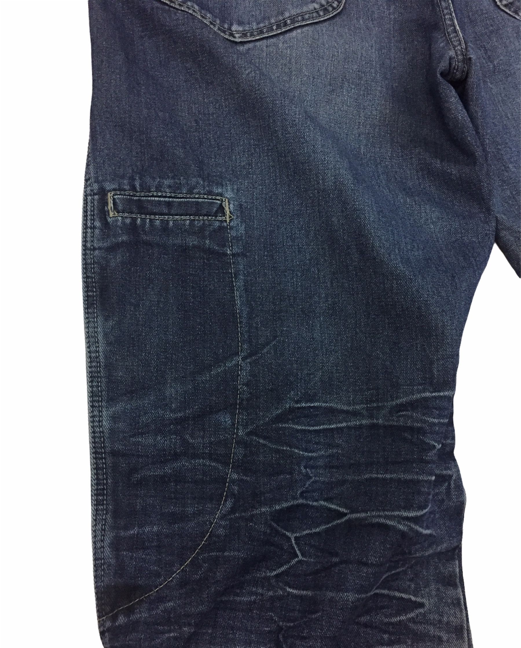 Marithe + Francois Girbaud Vintage Le Jean De Marithe Francois Girbaud Denim Pants Size US 38 / EU 54 - 5 Thumbnail