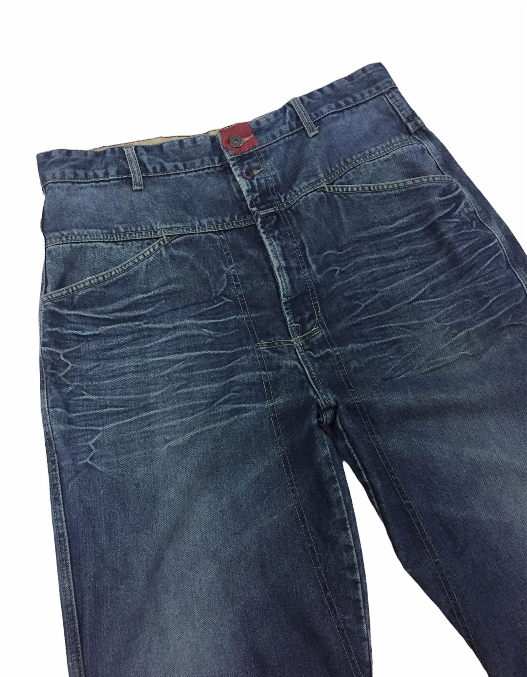 Marithe + Francois Girbaud Vintage Le Jean De Marithe Francois Girbaud Denim Pants Size US 38 / EU 54 - 2 Thumbnail