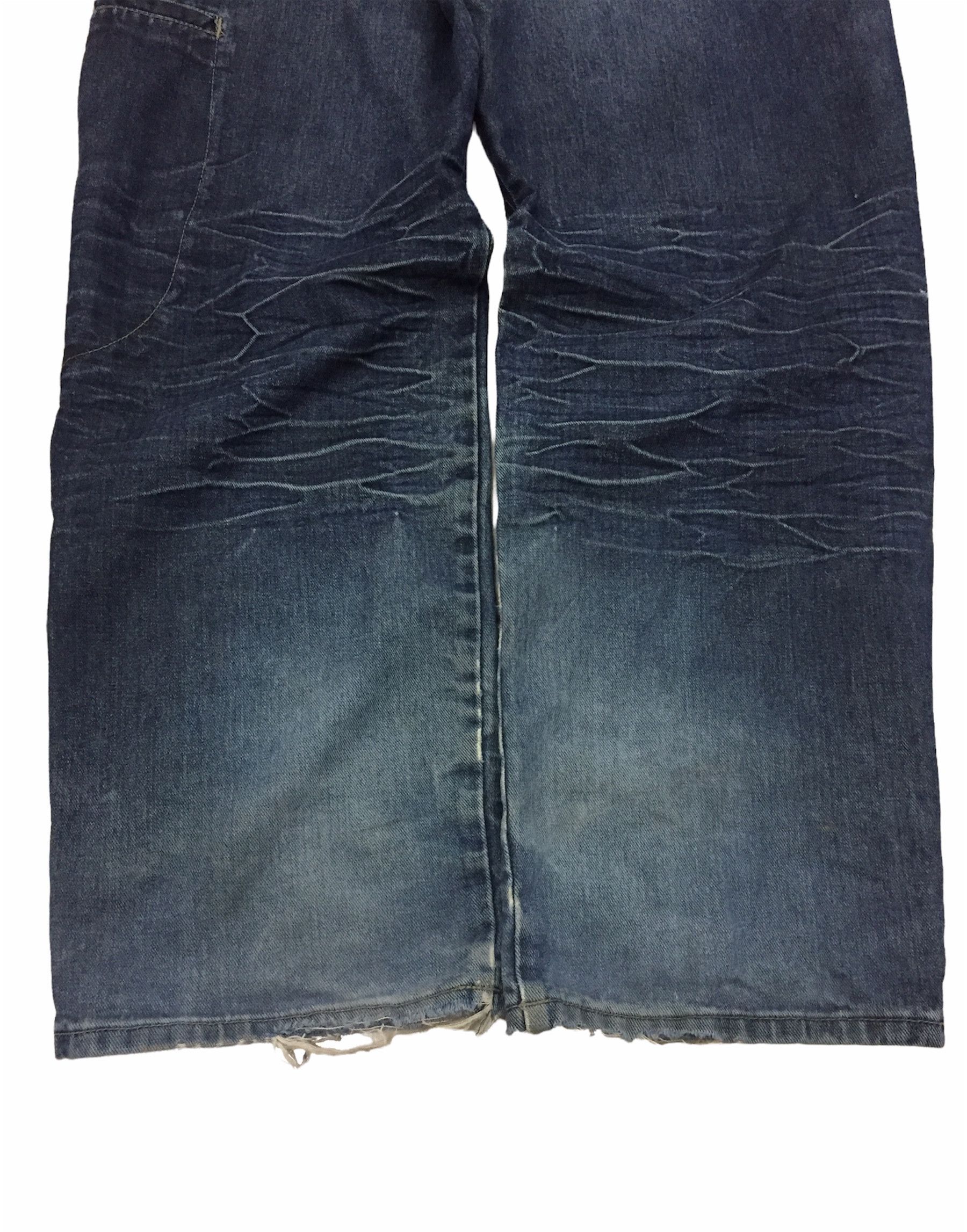 Marithe + Francois Girbaud Vintage Le Jean De Marithe Francois Girbaud Denim Pants Size US 38 / EU 54 - 6 Thumbnail
