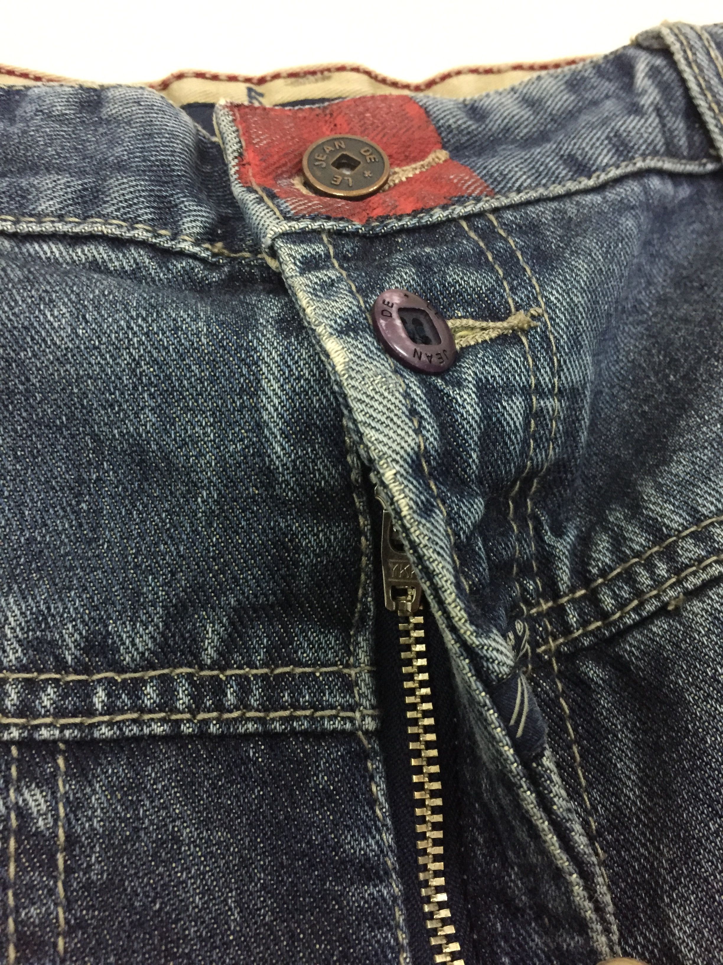 Marithe + Francois Girbaud Vintage Le Jean De Marithe Francois Girbaud Denim Pants Size US 38 / EU 54 - 8 Thumbnail