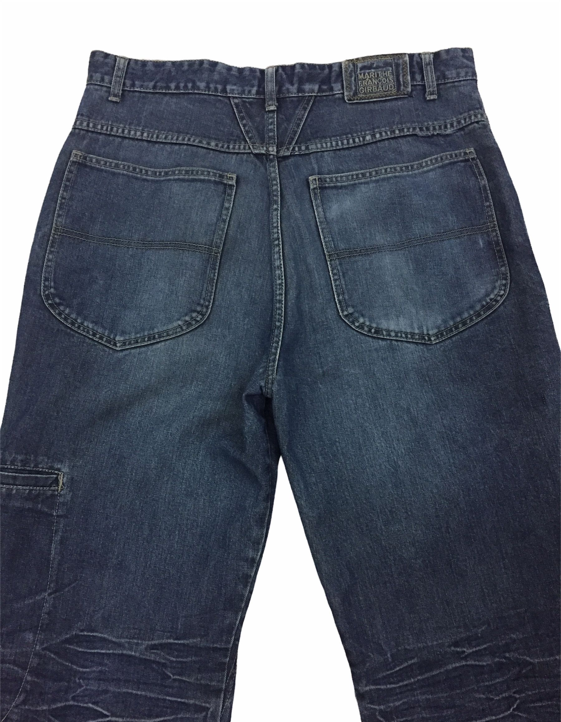Marithe + Francois Girbaud Vintage Le Jean De Marithe Francois Girbaud Denim Pants Size US 38 / EU 54 - 4 Thumbnail