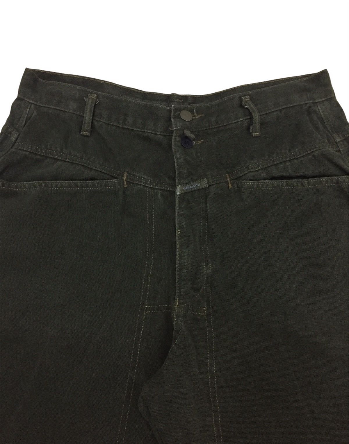 Marithe + Francois Girbaud Marithe Francois Girbaud Green Denim Size US 32 / EU 48 - 3 Thumbnail