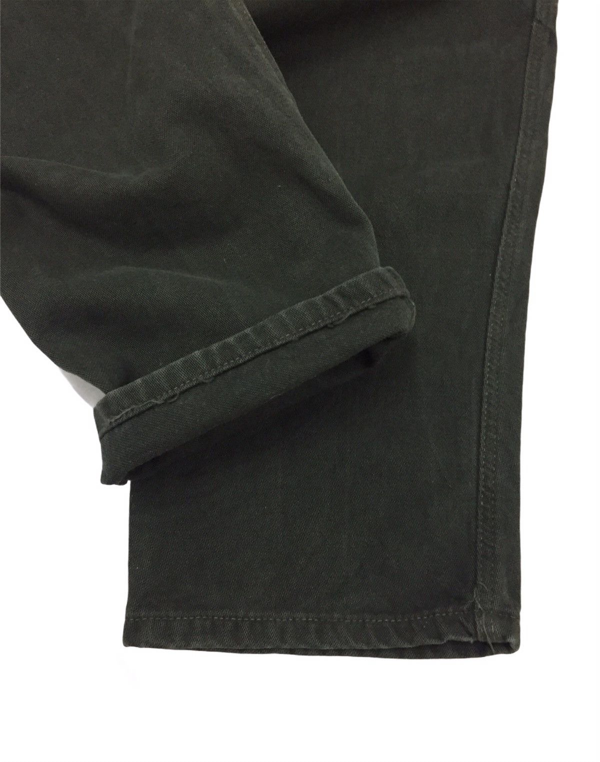 Marithe + Francois Girbaud Marithe Francois Girbaud Green Denim Size US 32 / EU 48 - 7 Thumbnail