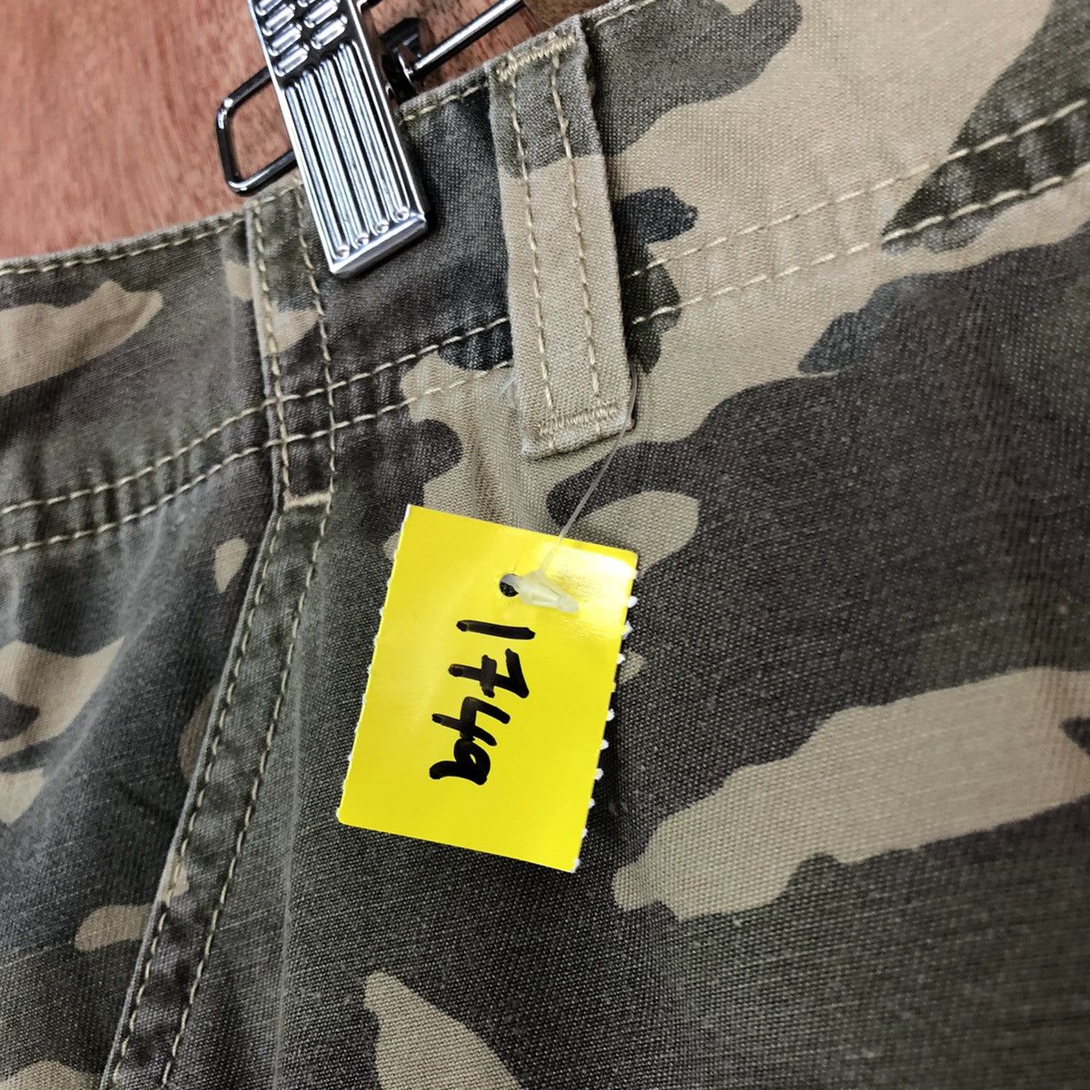 Uniqlo DLL Uniqlo camo Military utility Green Cargo Pants #1749 Size US 30 / EU 46 - 6 Thumbnail