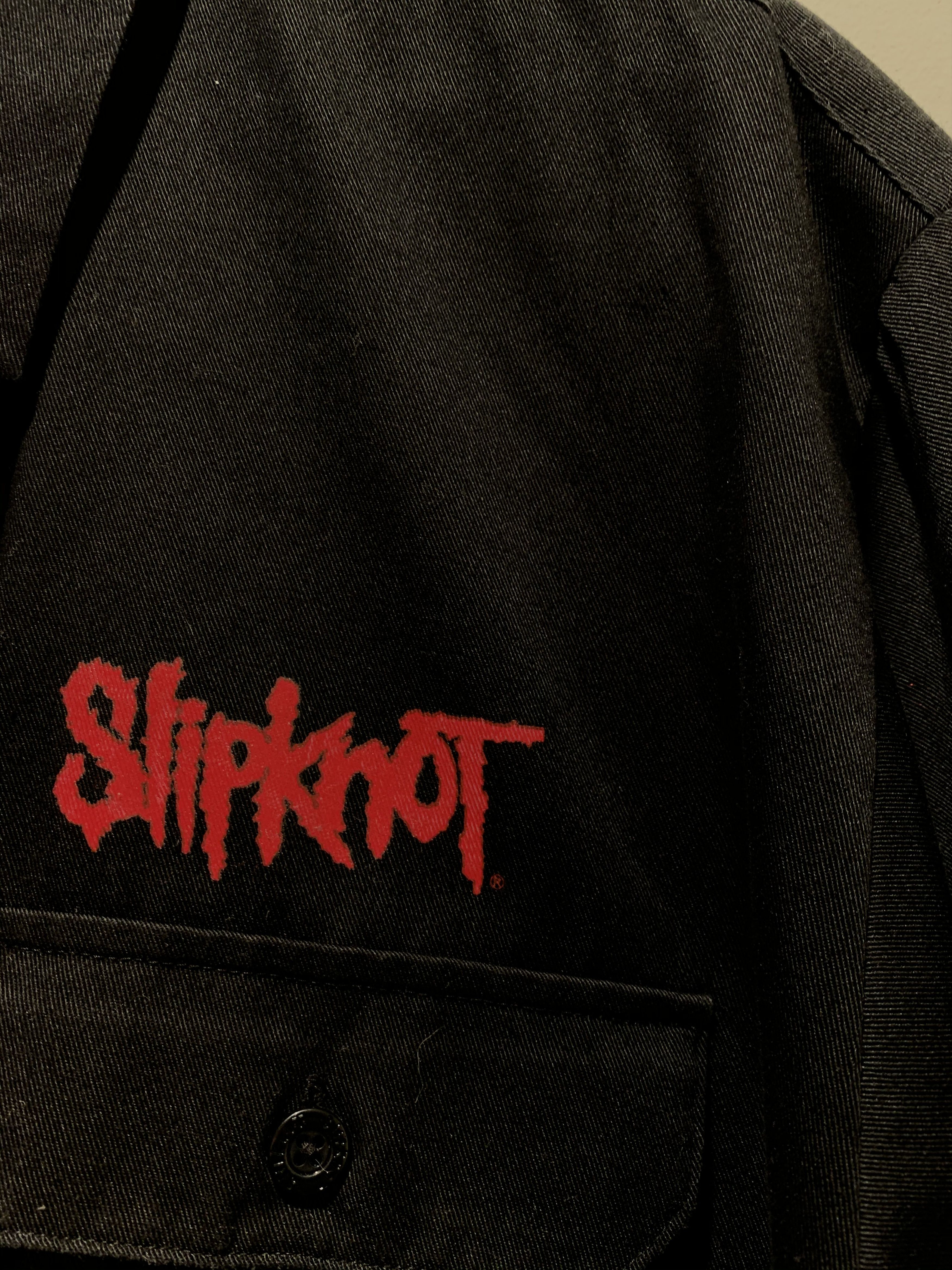 Band Tees × Slipknot × Vintage *RARE* Vintage 2002 SlipKnot Korean Made Bowling Shirt - XL Size US XL / EU 56 / 4 - 8 Thumbnail