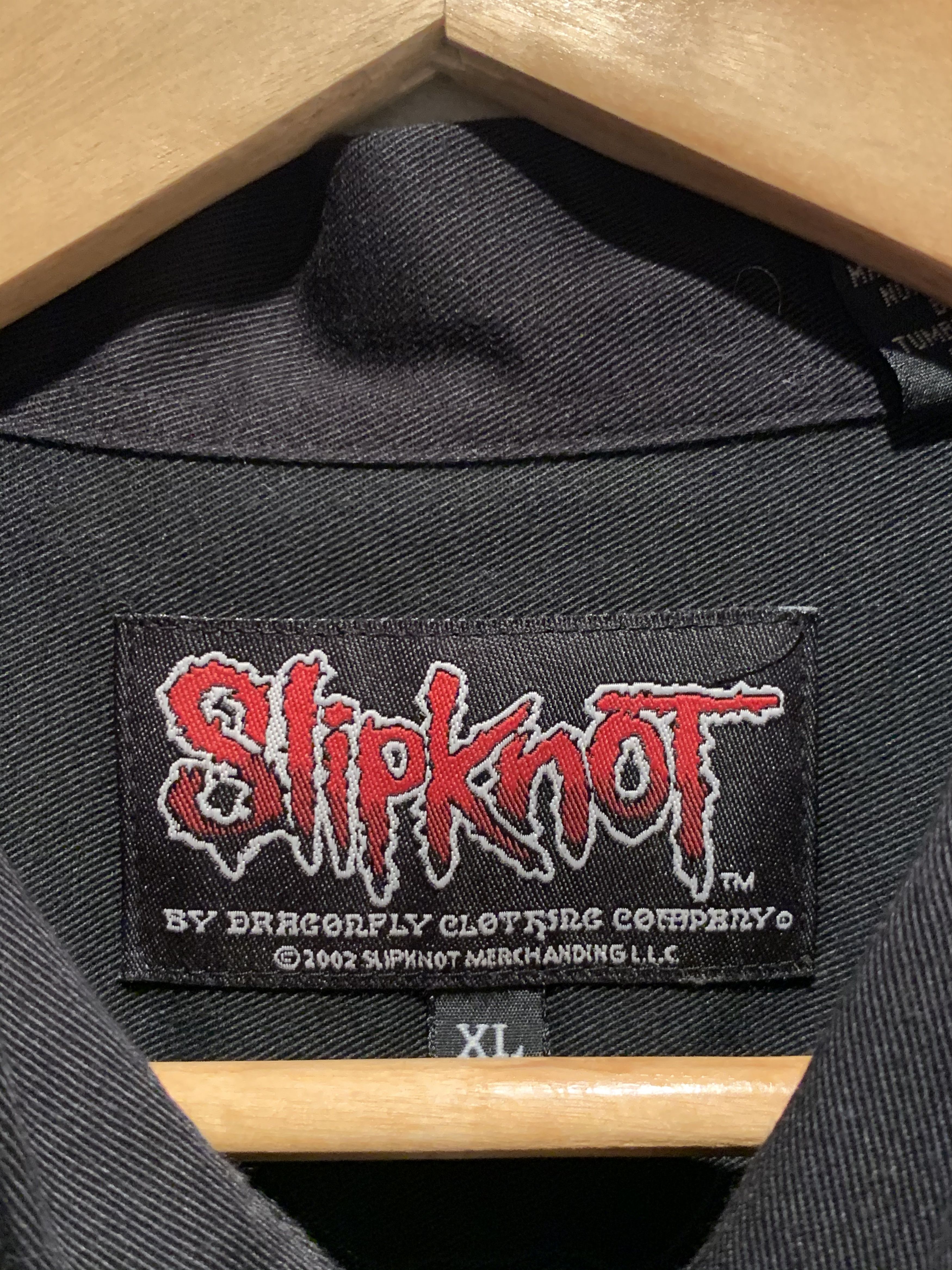 Band Tees × Slipknot × Vintage *RARE* Vintage 2002 SlipKnot Korean Made Bowling Shirt - XL Size US XL / EU 56 / 4 - 3 Thumbnail