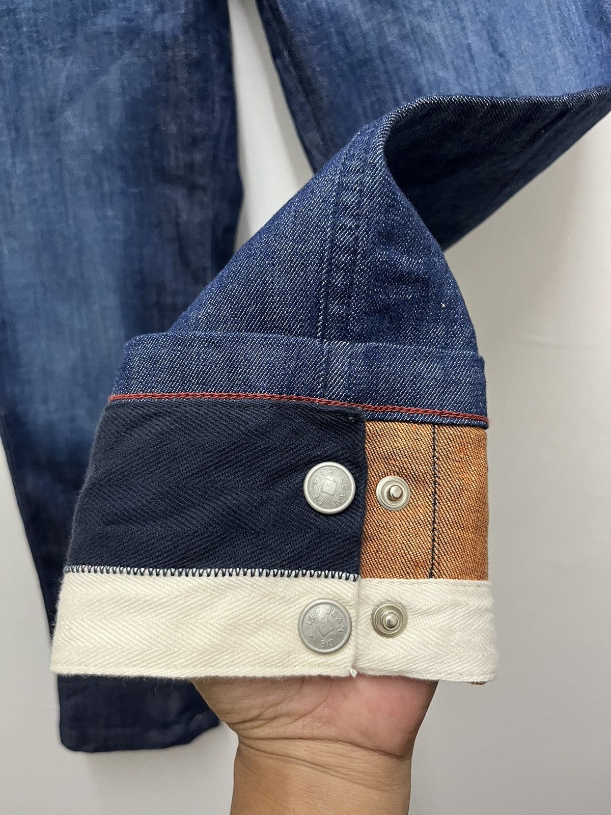 Marithe + Francois Girbaud Le Jean De Marithe Francois Girbaud Women Denim Pants Size 28" / US 6 / IT 42 - 9 Thumbnail