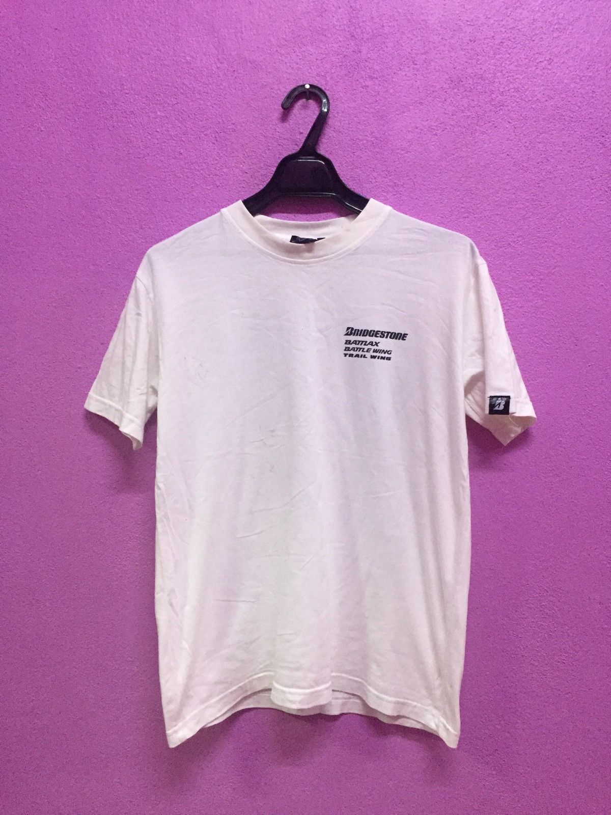 Vintage Bridgestone Battlax Battle Wing Tee Size M Size US M / EU 48-50 / 2 - 2 Thumbnail