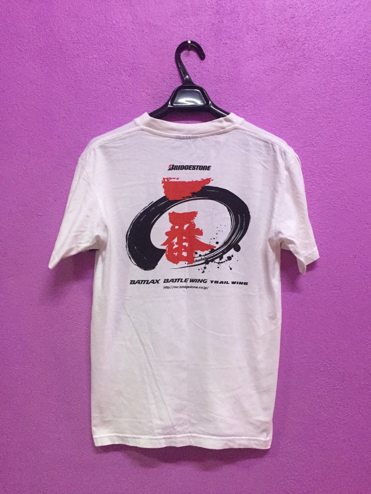 Vintage Bridgestone Battlax Battle Wing Tee Size M Size US M / EU 48-50 / 2 - 1 Thumbnail