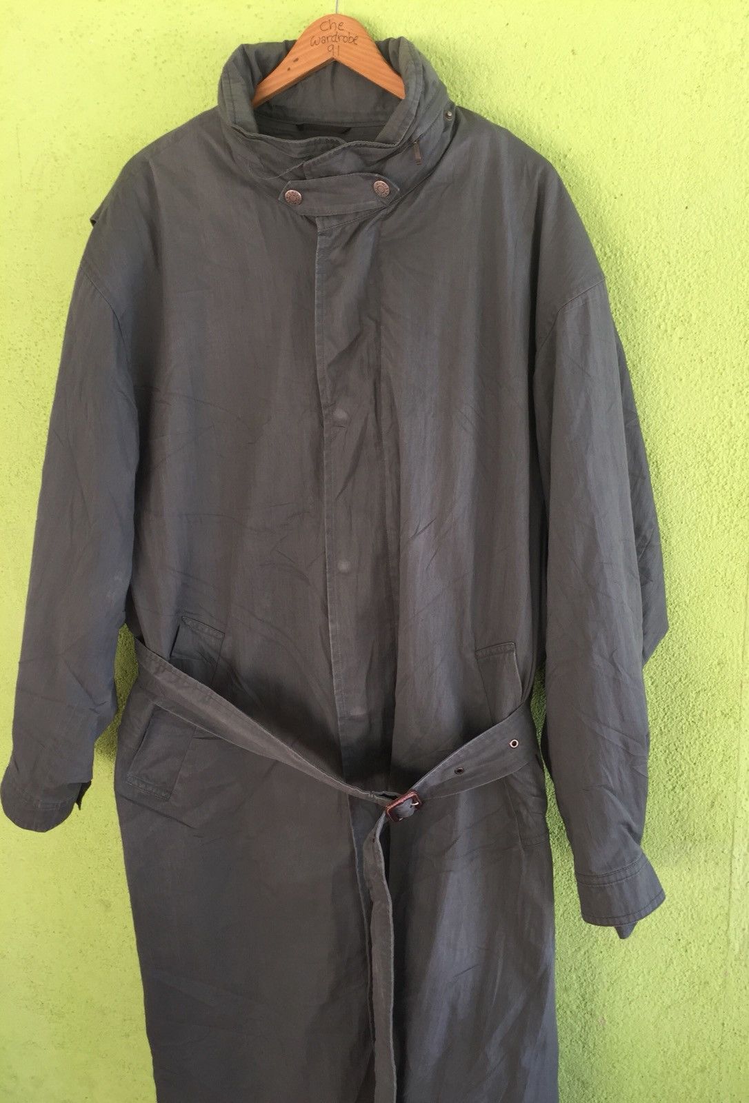 Calvin Klein × Vintage Vintage Calvin Klein Long Jacket Parka Trench Coat Size US L / EU 52-54 / 3 - 6 Thumbnail