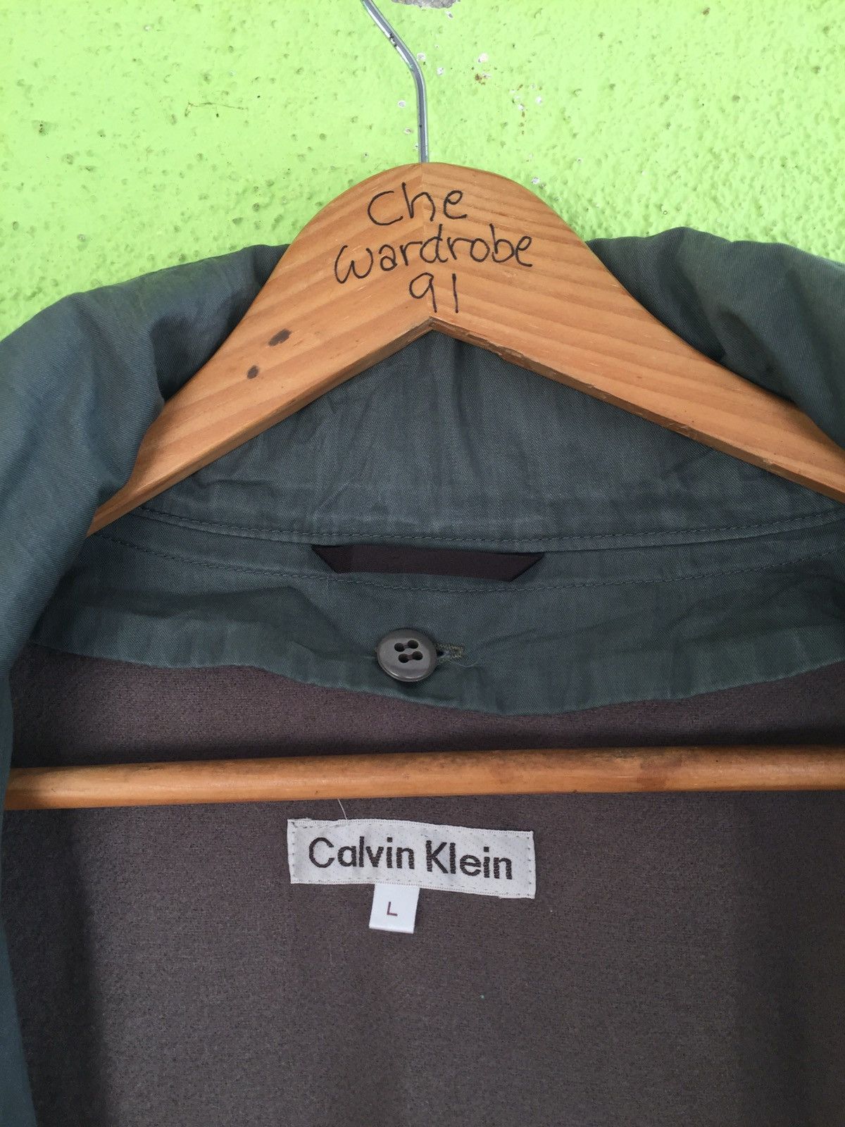 Calvin Klein × Vintage Vintage Calvin Klein Long Jacket Parka Trench Coat Size US L / EU 52-54 / 3 - 13 Thumbnail