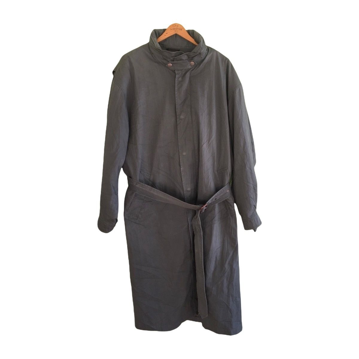 Calvin Klein × Vintage Vintage Calvin Klein Long Jacket Parka Trench Coat Size US L / EU 52-54 / 3 - 1 Thumbnail