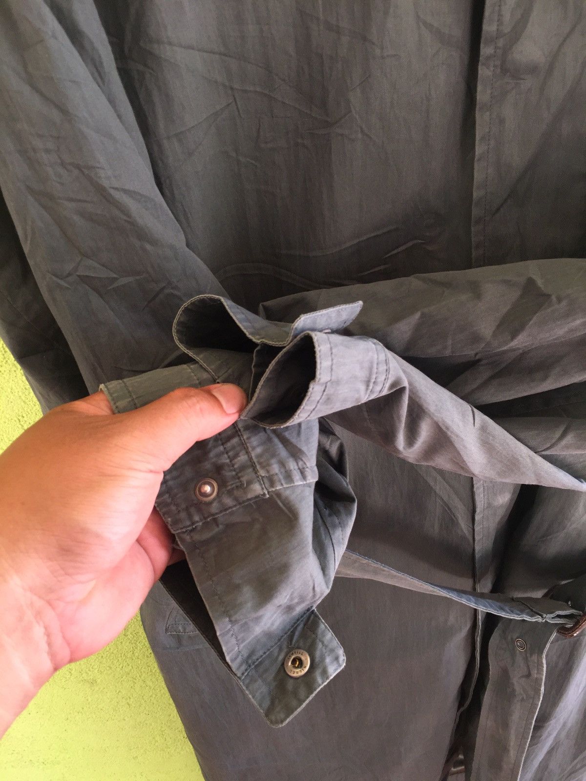 Calvin Klein × Vintage Vintage Calvin Klein Long Jacket Parka Trench Coat Size US L / EU 52-54 / 3 - 7 Thumbnail