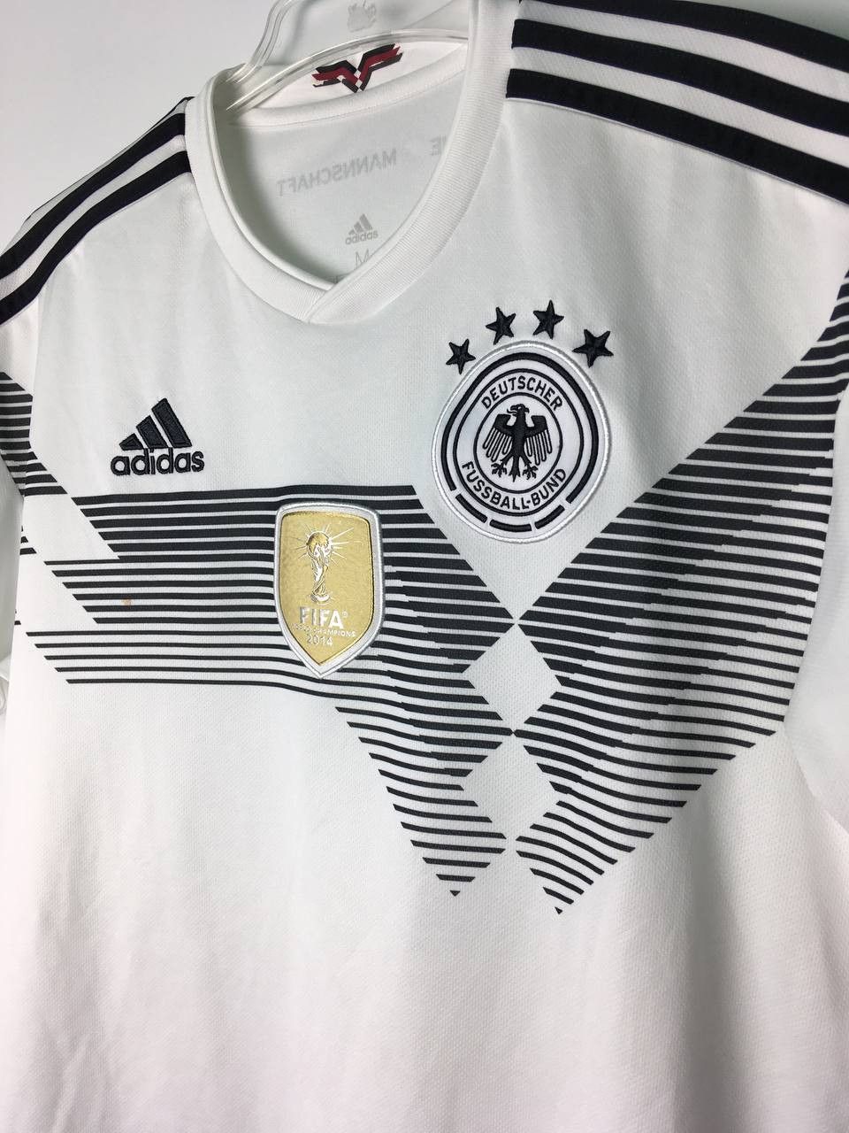 Adidas GERMANY 2017-18 HOME SHIRT ADIDAS SOCCER JERSEY BR7843 Size US M / EU 48-50 / 2 - 3 Thumbnail