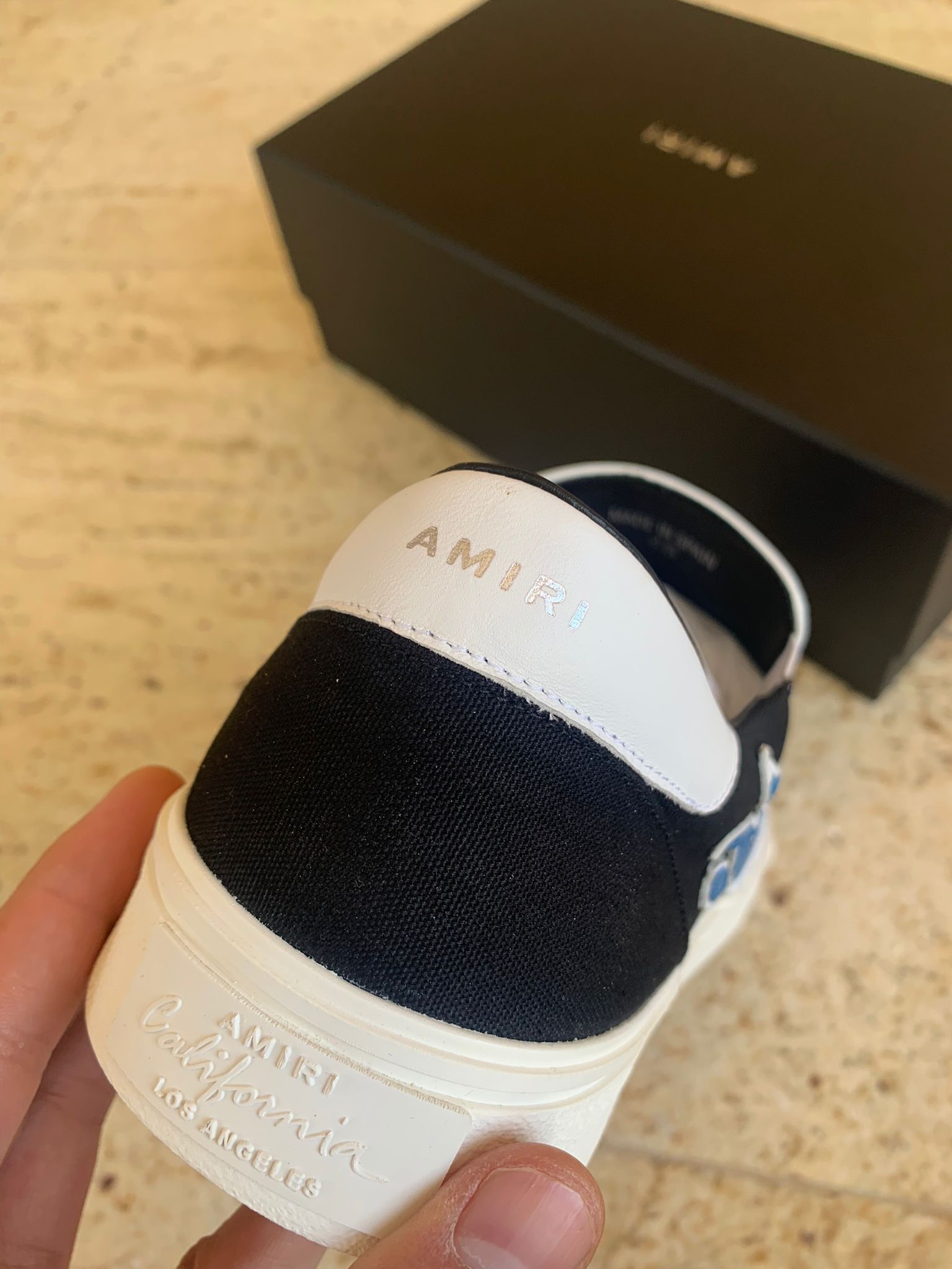 Amiri Flame Slip On Sneakers Size US 13 / EU 46 - 8 Thumbnail
