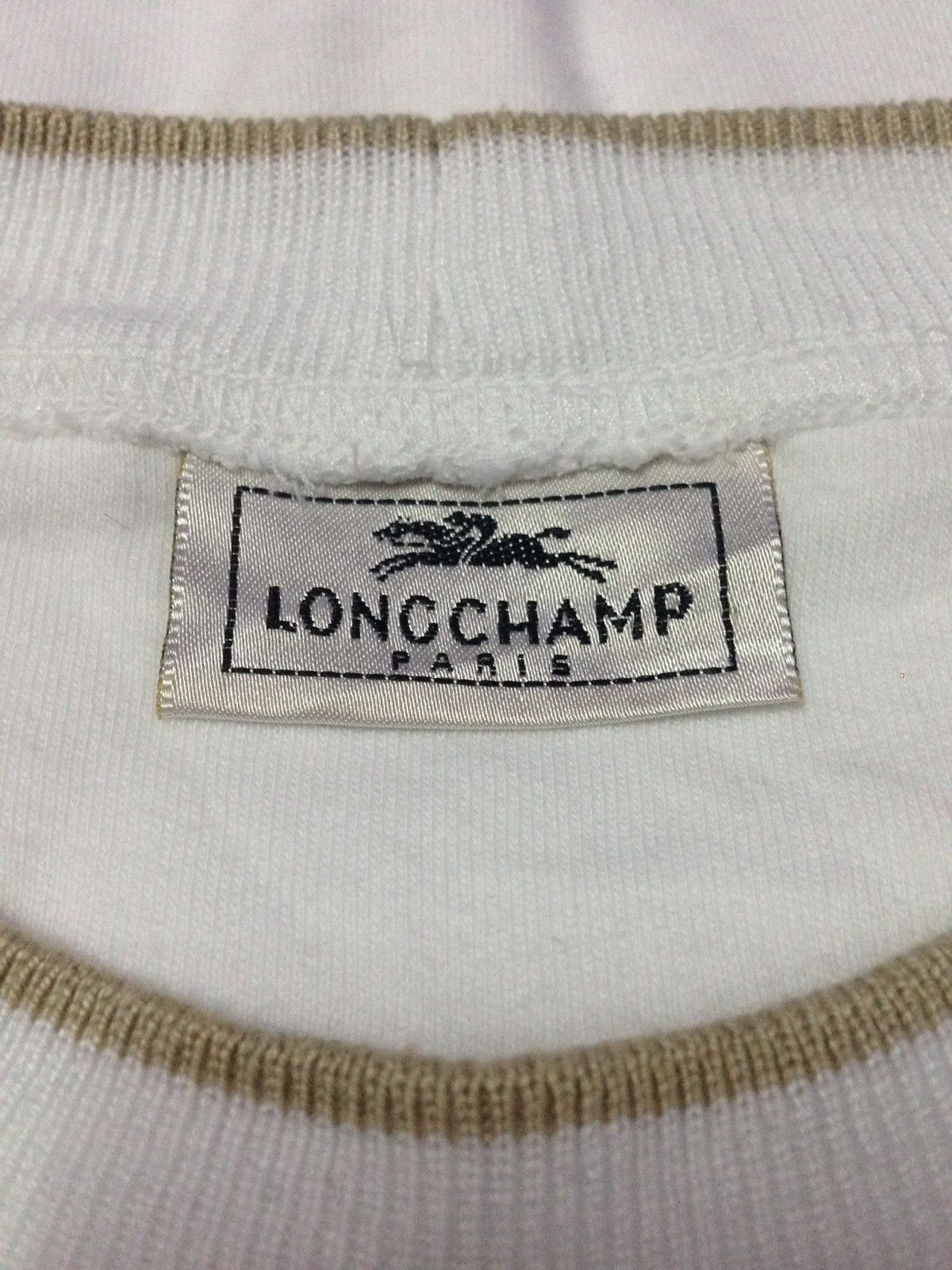 Longchamp Vintage 90s Longchamp Paris Sweatshirts Size US L / EU 52-54 / 3 - 3 Thumbnail