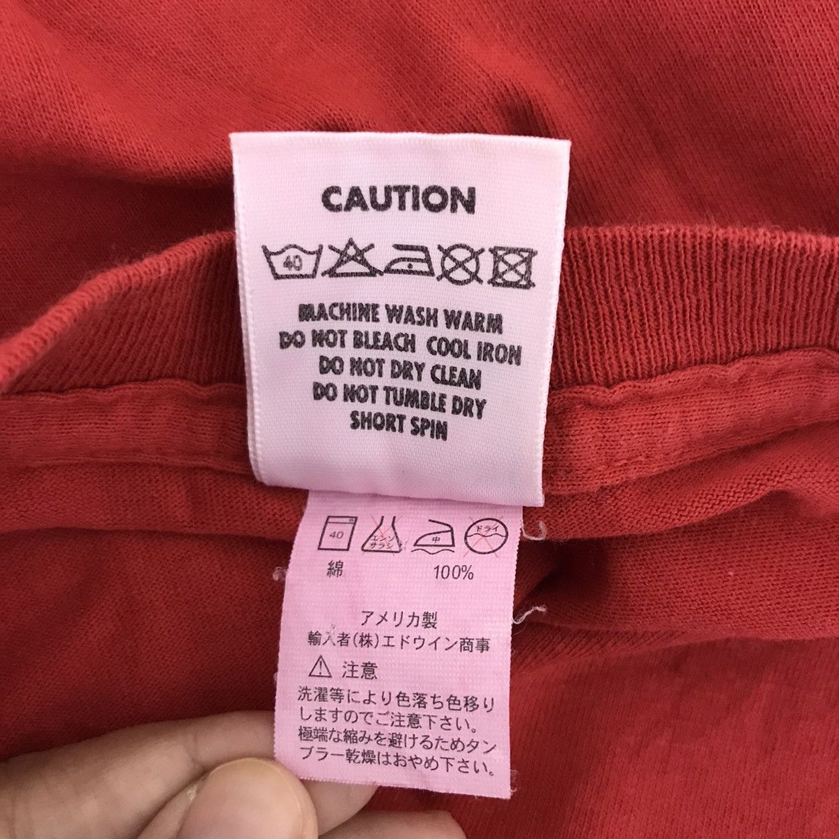 Alpha Industries Vintage ALPHA INDUSTRIES USA Us Army Air Force Red T shirt Size US XL / EU 56 / 4 - 5 Thumbnail