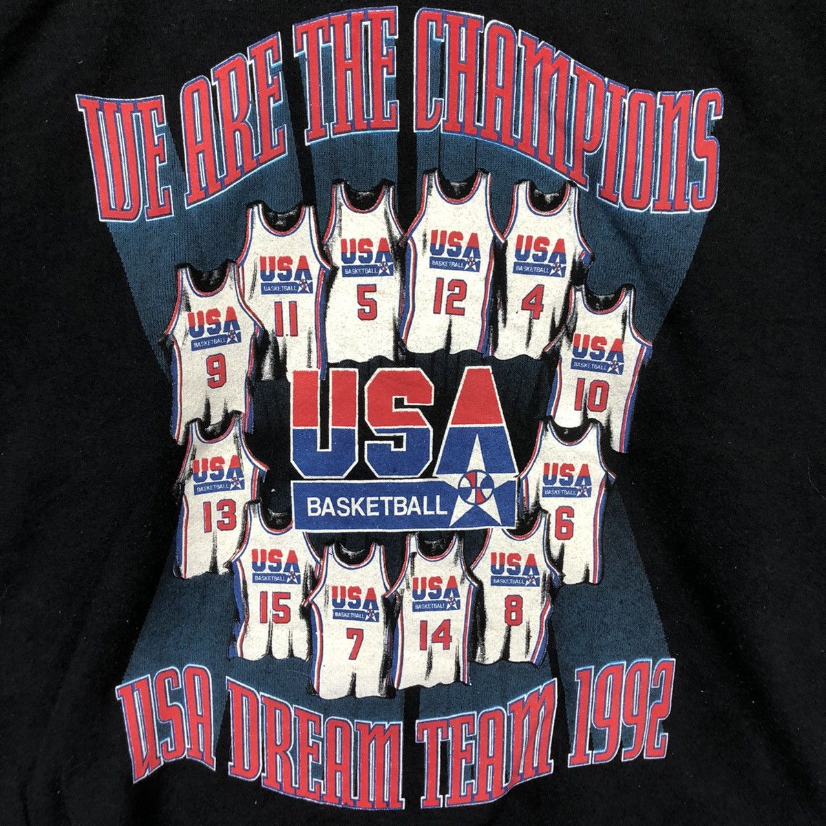 NBA × Vintage Vintage 90s USA Basketball Sweatshirt Medium Size Size US M / EU 48-50 / 2 - 5 Thumbnail