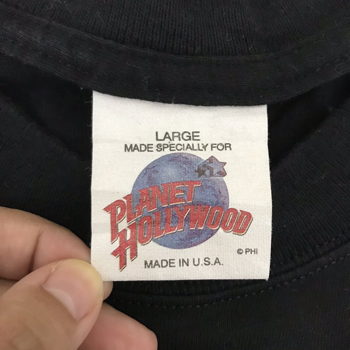 Planet Hollywood Vintage 90s PLANET HOLLYWOOD USA Sout Coast Plaza T shirt Size US L / EU 52-54 / 3 - 4 Thumbnail