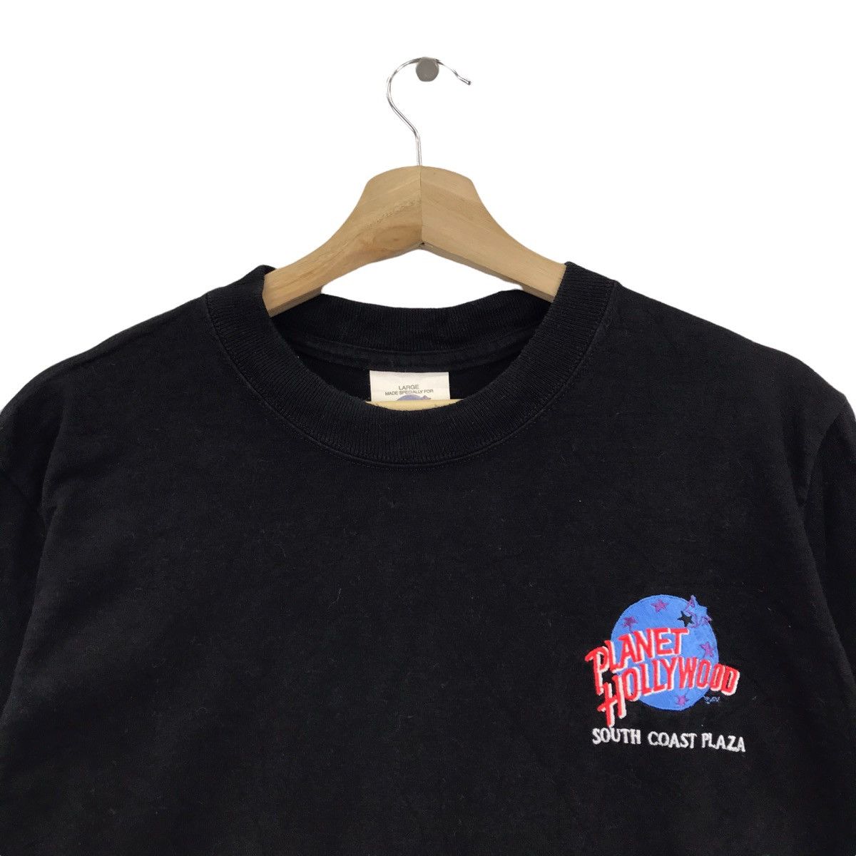 Planet Hollywood Vintage 90s PLANET HOLLYWOOD USA Sout Coast Plaza T shirt Size US L / EU 52-54 / 3 - 2 Thumbnail