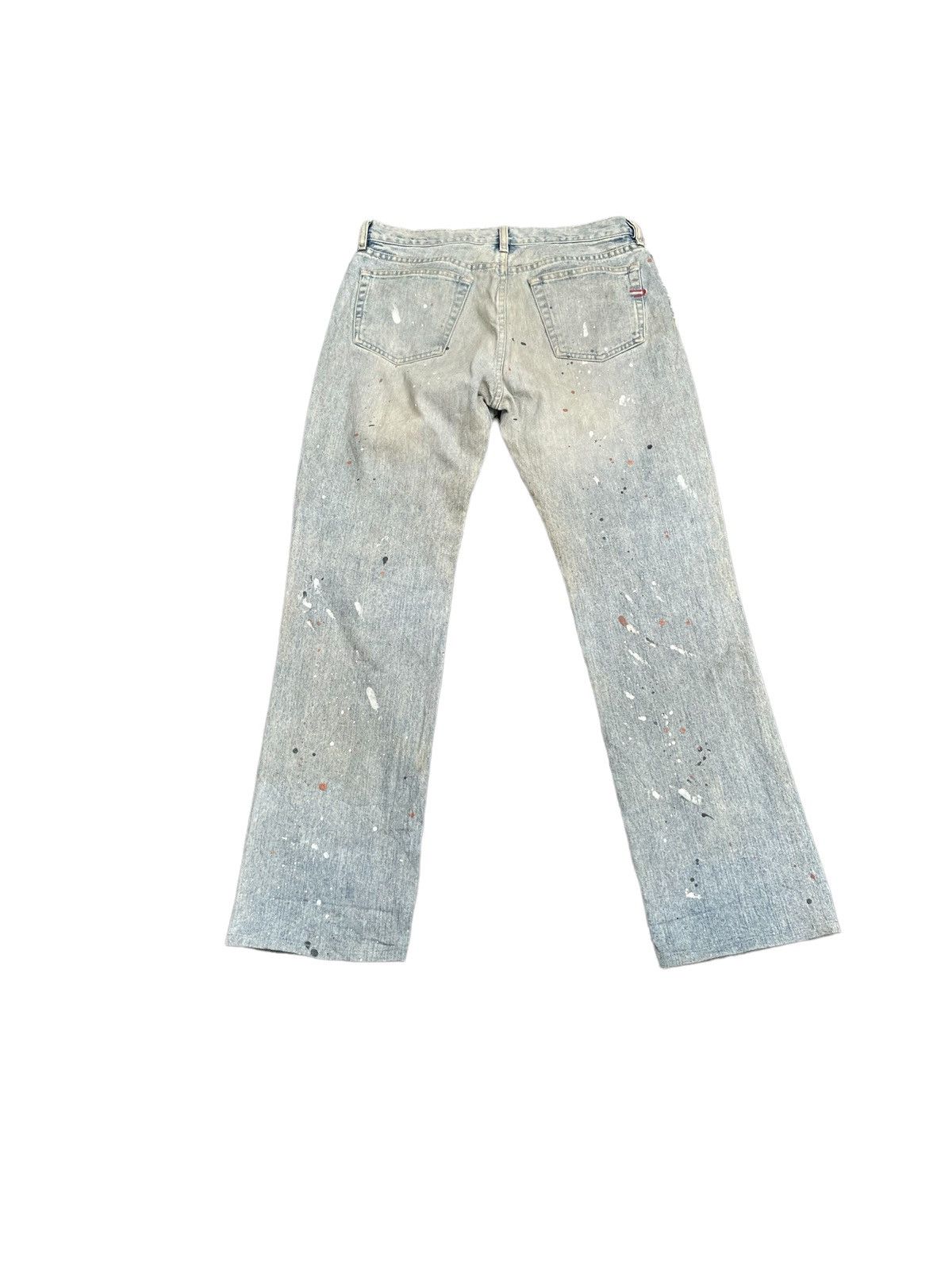 Diesel Vintage Diesel Painted Distresed Denim Size US 33 - 8 Thumbnail