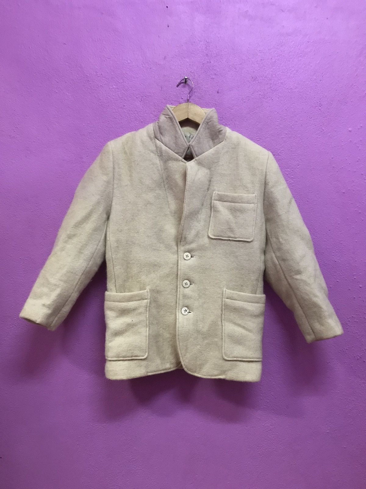Issey Miyake I.S Issey Miyake Wool Jackets Size US L / EU 52-54 / 3 - 1 Thumbnail