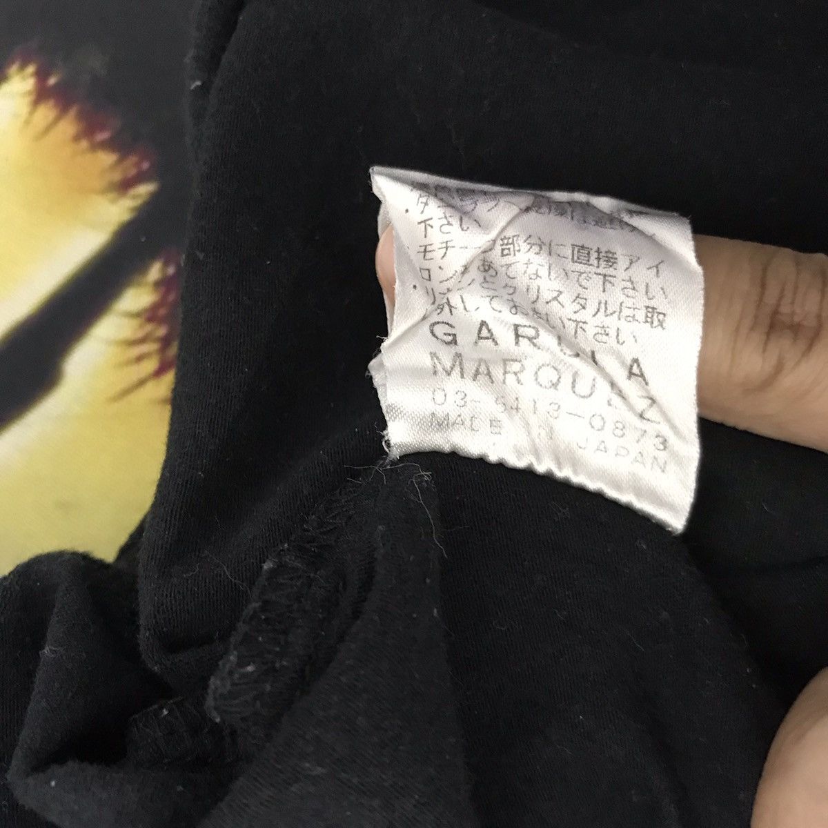 Japanese Brand × Vintage GARCIA MARQUEZ Japanese Brand Black Long Sleeve T shirt Size US XS / EU 42 / 0 - 9 Thumbnail