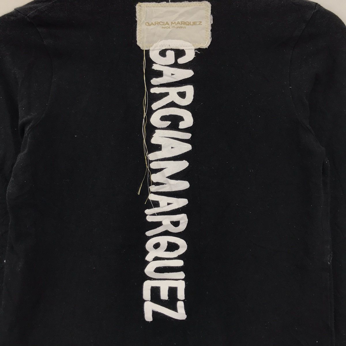 Japanese Brand × Vintage GARCIA MARQUEZ Japanese Brand Black Long Sleeve T shirt Size US XS / EU 42 / 0 - 2 Thumbnail