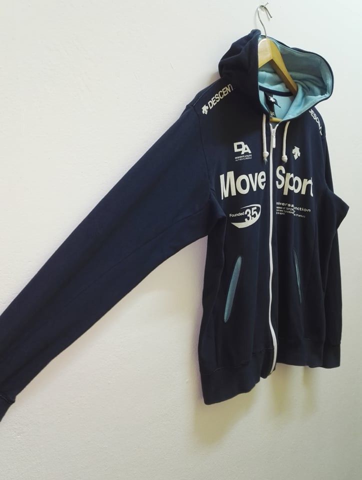 Descente Rare Descente Hoodie Move Sport Full zipper (c21) Size US M / EU 48-50 / 2 - 3 Thumbnail