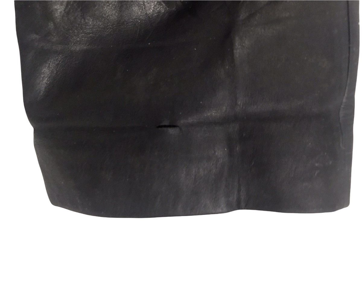 Burberry Vtg Burberry’s Leather Jean Black Pant Size US 30 / EU 46 - 7 Thumbnail