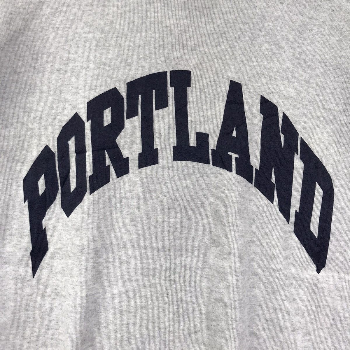 Vintage Vintage PORTLAND Back Hit Print Raglan Grey T shirt Size US M / EU 48-50 / 2 - 2 Thumbnail