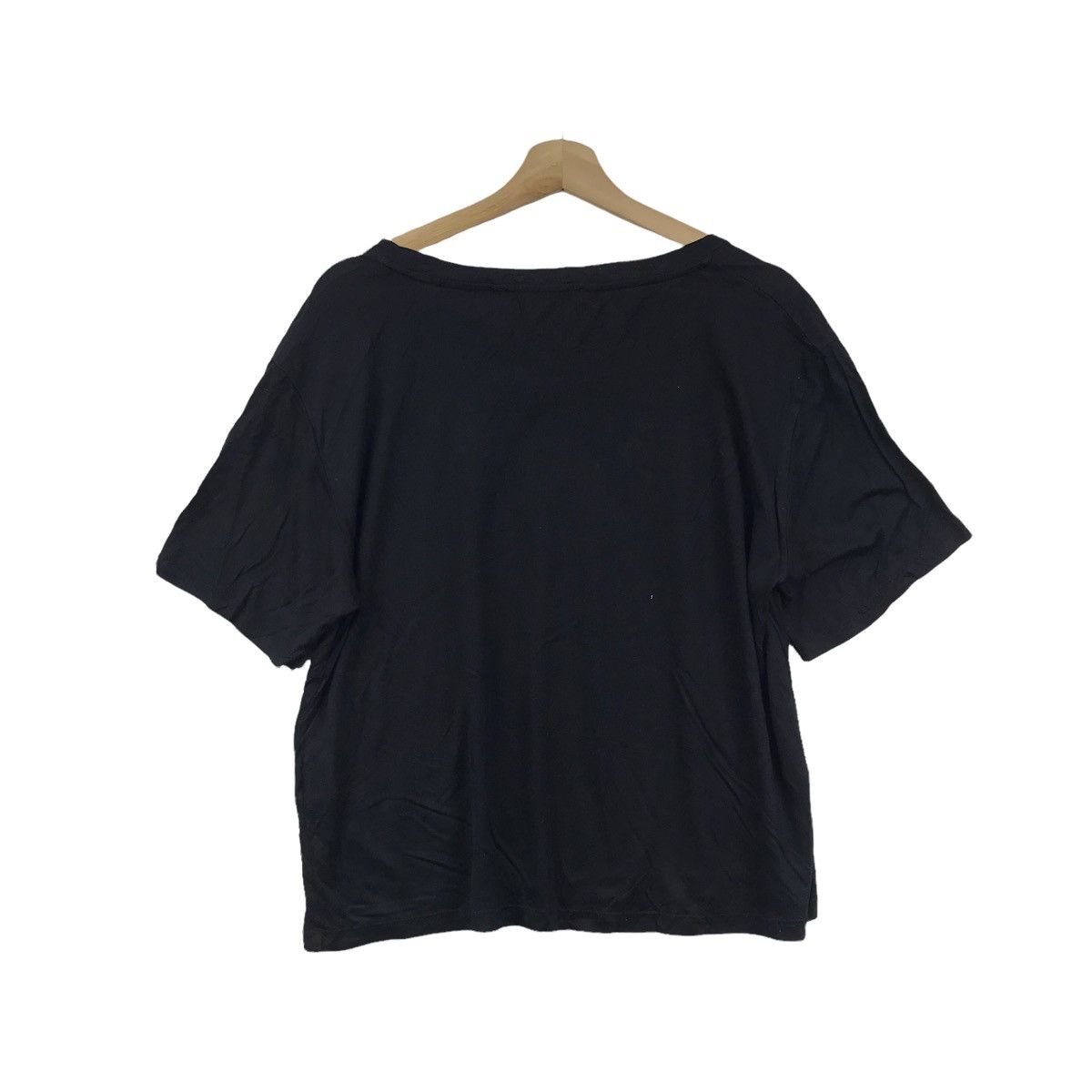 Acne Studios ACNE STUDIOS Sweden Designer Crop Top Black T shirt Size US S / EU 44-46 / 1 - 6 Thumbnail
