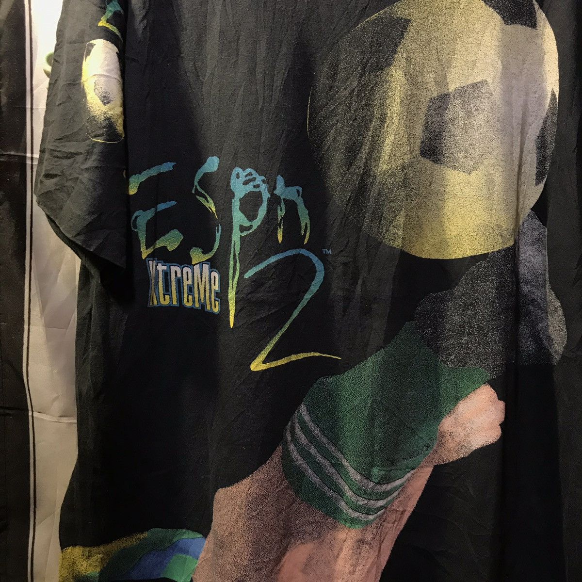 Playstation ESPN II Xtreme Promo Tee 90s Size US XL / EU 56 / 4 - 2 Thumbnail