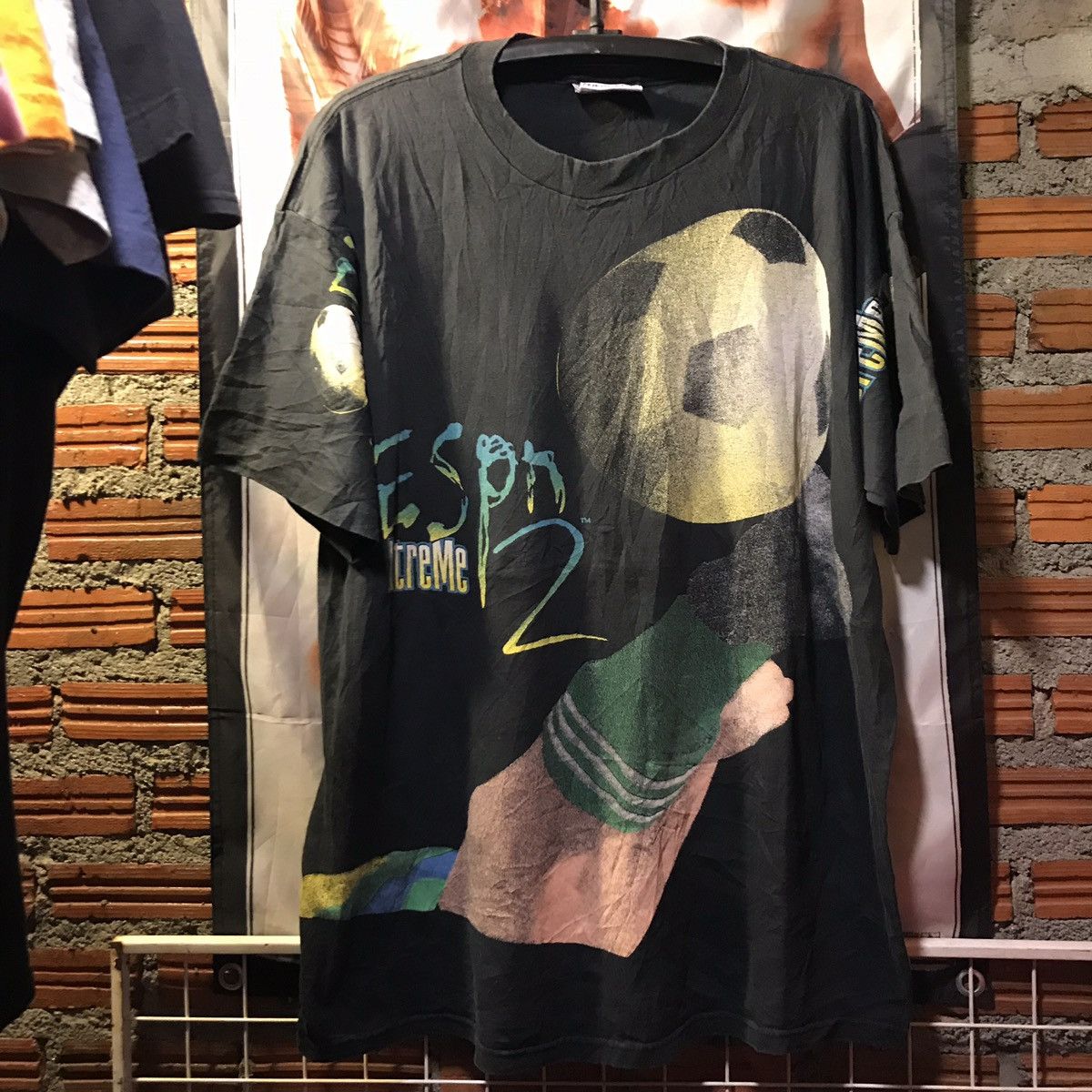 Playstation ESPN II Xtreme Promo Tee 90s Size US XL / EU 56 / 4 - 1 Thumbnail