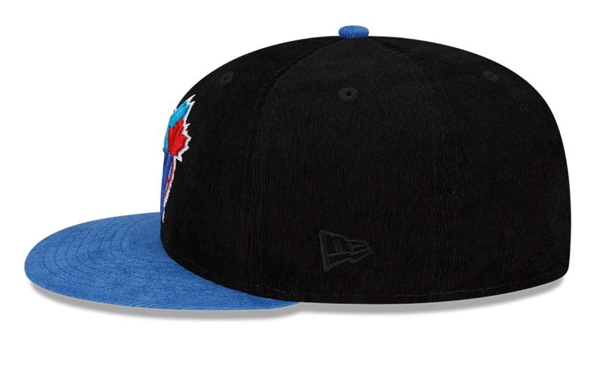Lids × MLB × New Era Lids Munfu Corduroy Toronto Blue Jays 7 1/8 Two 2 Tone Size ONE SIZE - 12 Thumbnail