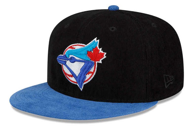 Lids × MLB × New Era Lids Munfu Corduroy Toronto Blue Jays 7 1/8 Two 2 Tone Size ONE SIZE - 10 Thumbnail