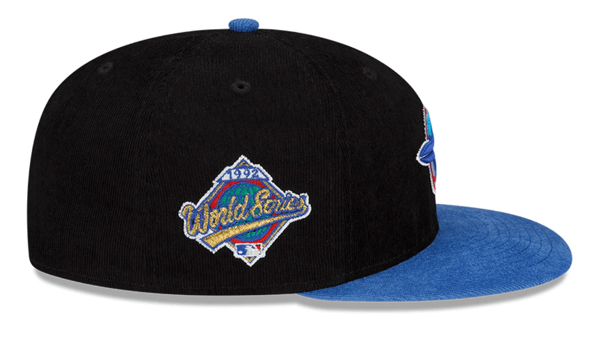 Lids × MLB × New Era Lids Munfu Corduroy Toronto Blue Jays 7 1/8 Two 2 Tone Size ONE SIZE - 11 Thumbnail