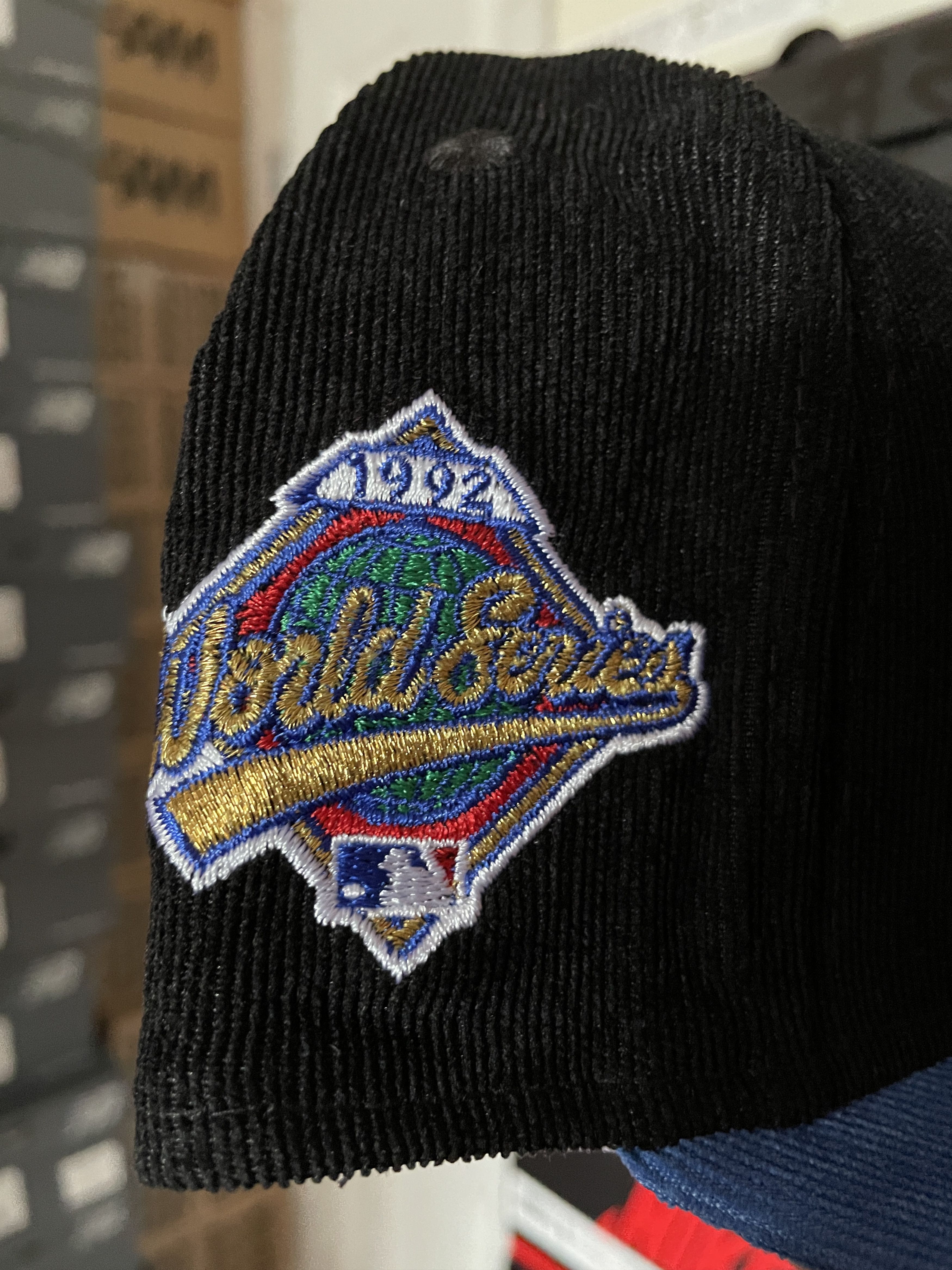 Lids × MLB × New Era Lids Munfu Corduroy Toronto Blue Jays 7 1/8 Two 2 Tone Size ONE SIZE - 4 Thumbnail