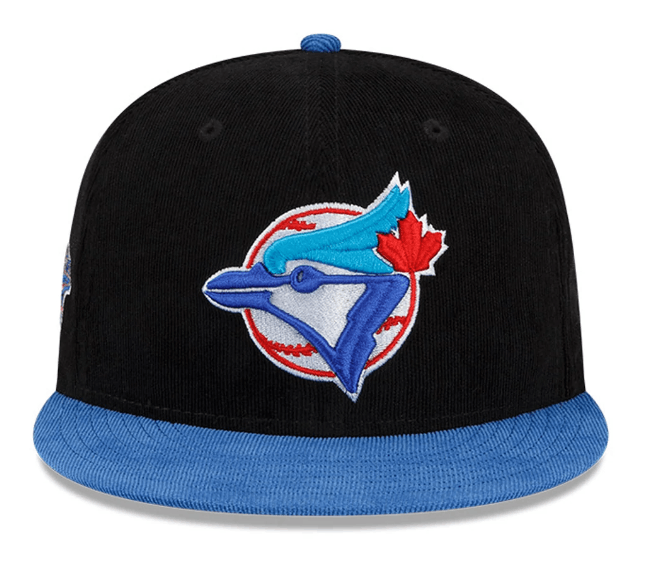 Lids × MLB × New Era Lids Munfu Corduroy Toronto Blue Jays 7 1/8 Two 2 Tone Size ONE SIZE - 9 Thumbnail